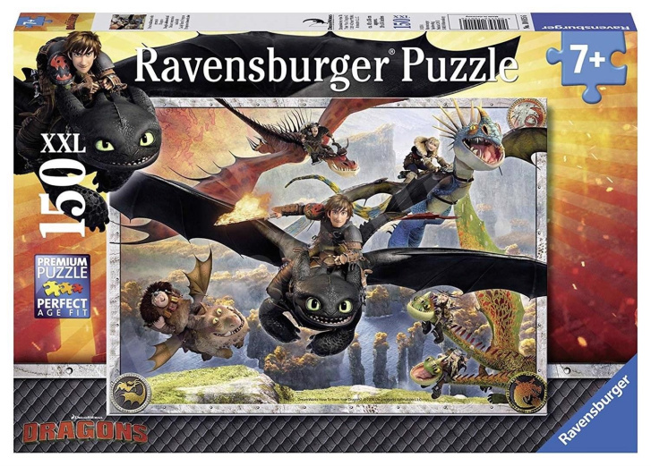 Puzzle 150 XXL – Jak vycvičit draka