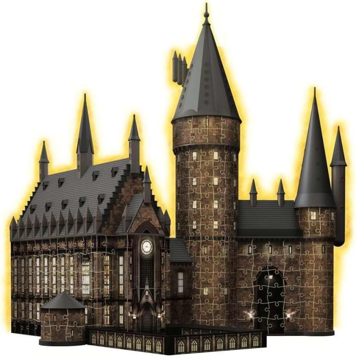 3D Puzzle – Harry Potter Bradavice Velká Síň