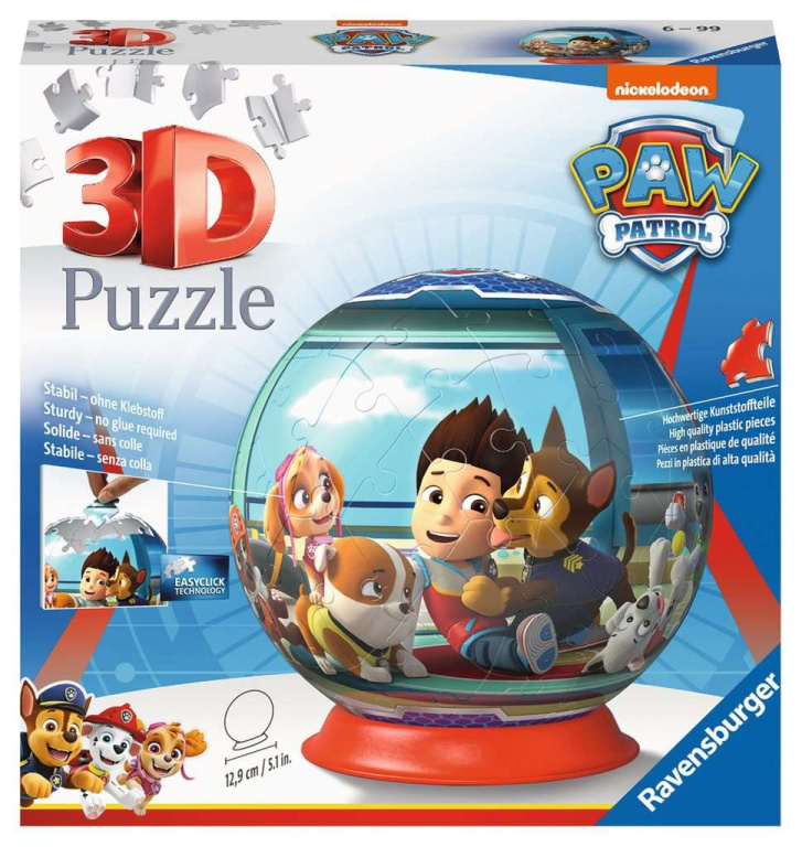 3D Puzzle – Paw Patrol