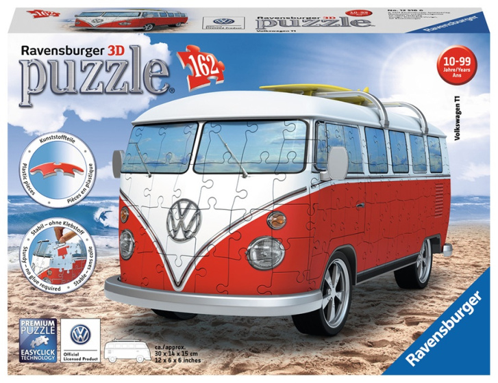 3D Puzzle - VW autobus