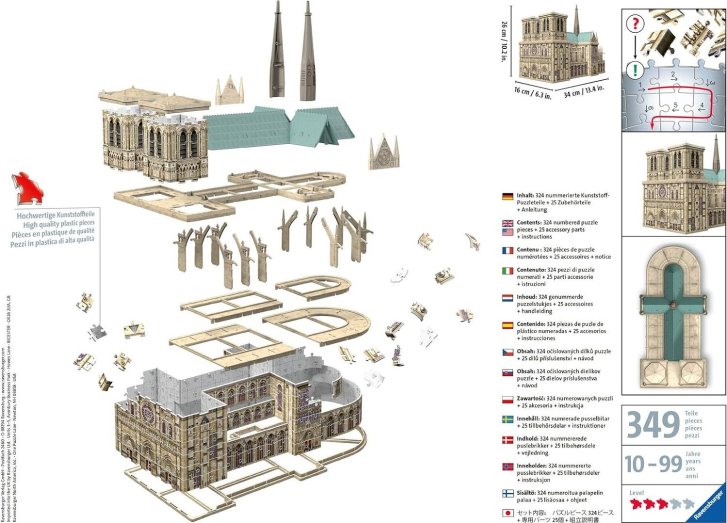 3D Puzzle – Notre Dame