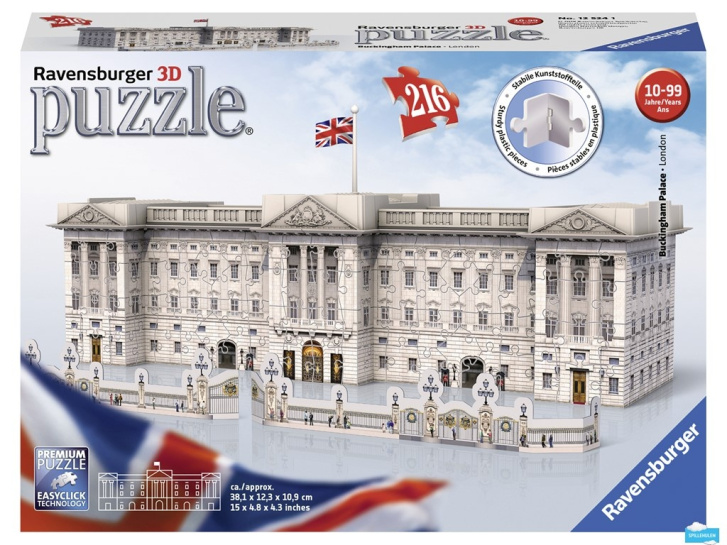Puzzle 3D – Buckinghamský palác