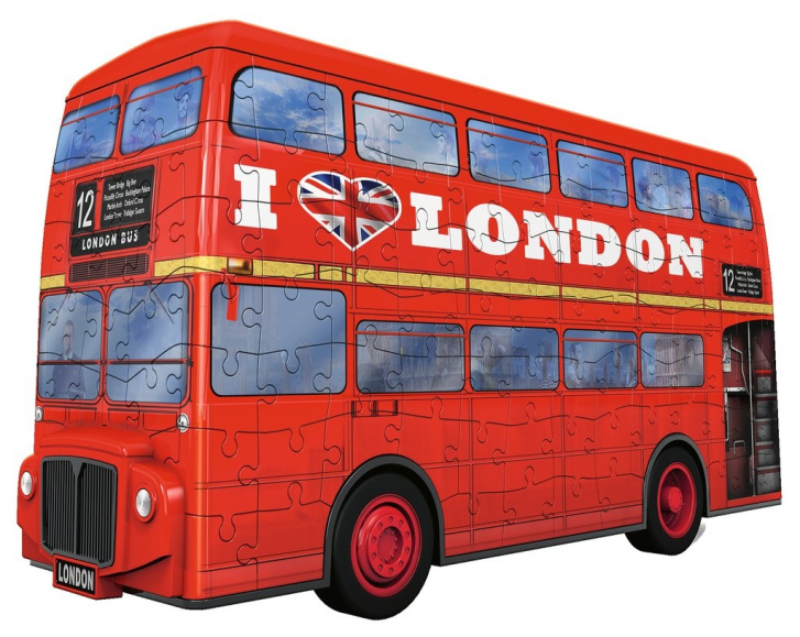 3D Puzzle - Londýnský autobus