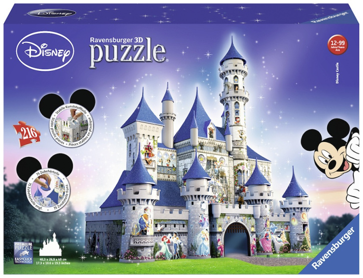 3D Puzzle Disney - Zámek