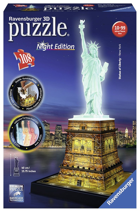 3D Puzzle - Socha Svobody