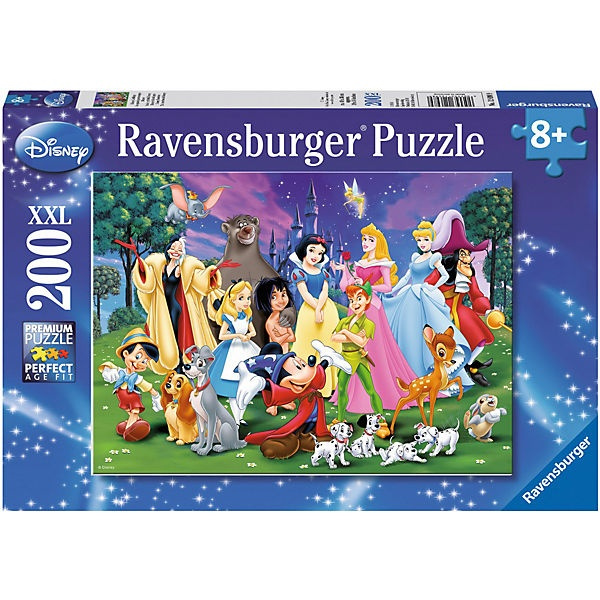 Puzzle 200 - Disney postavy
