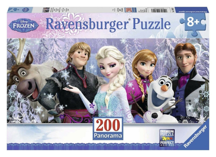 Puzzle 200 - Panorama Disney Frozen