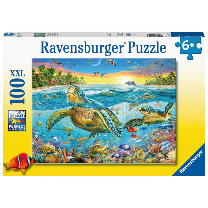 Puzzle 100 XXL - Želvy