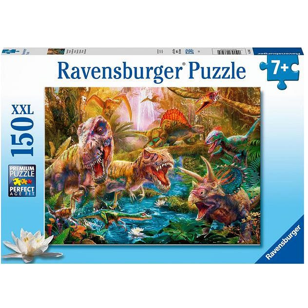 Puzzle 150 XXL – Dinosauři na útěku