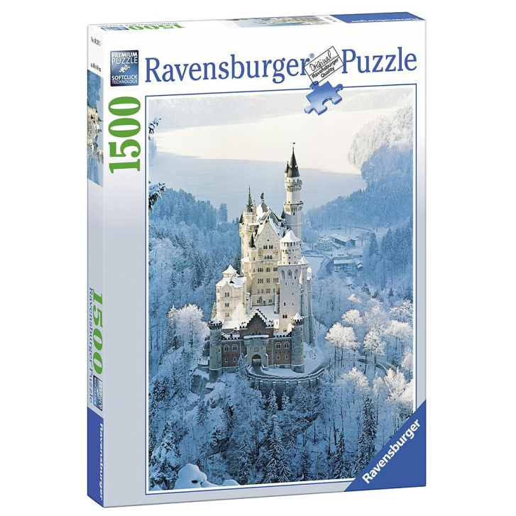 Puzzle 1500 - Zimní Neuschwanstein