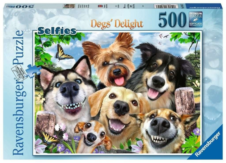 Puzzle 500 - Pejskové