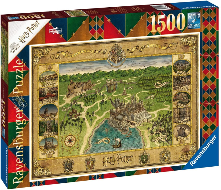 Puzzle 1500 – Mapa Rokfort