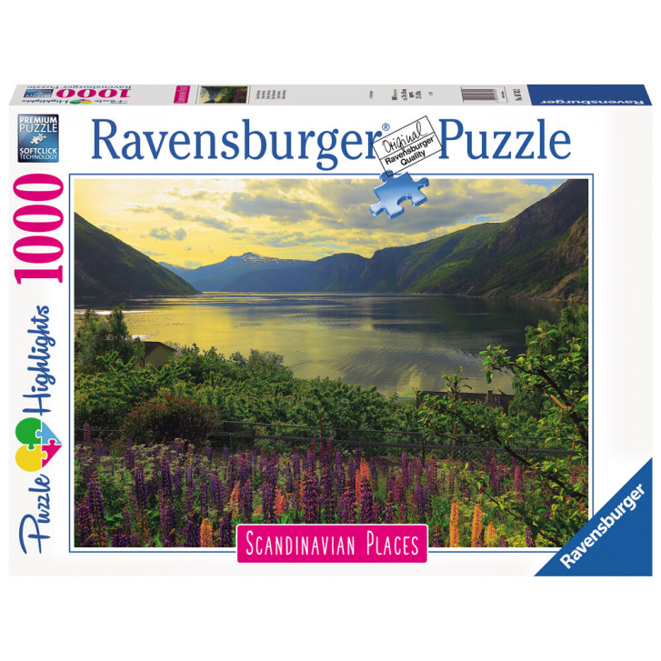 Puzzle 1000 – Fjord v Norsku