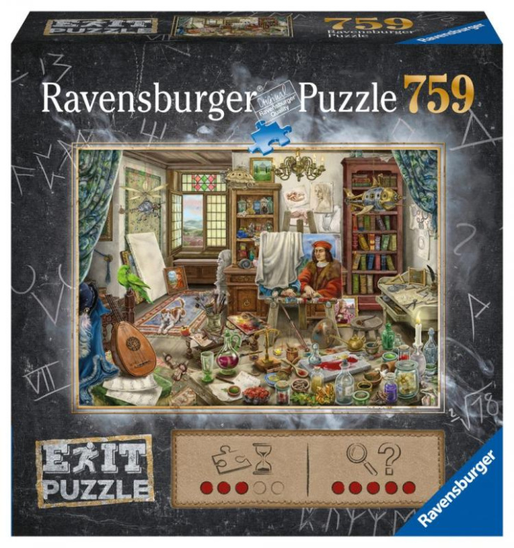 Exit Puzzle 759 – Umělecké studio