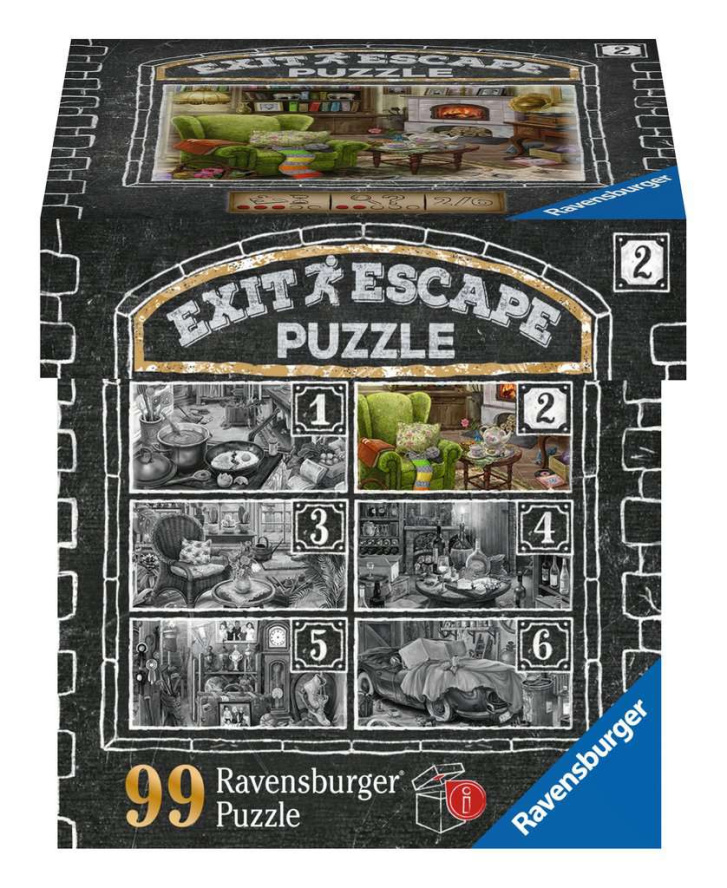 Exit Puzzle 99 – Obývák