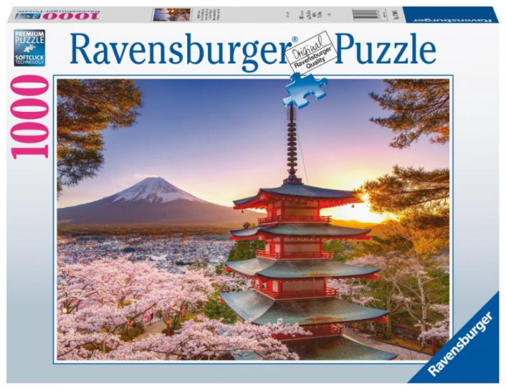 Puzzle 1000 - Kirschblüte v Japonsku