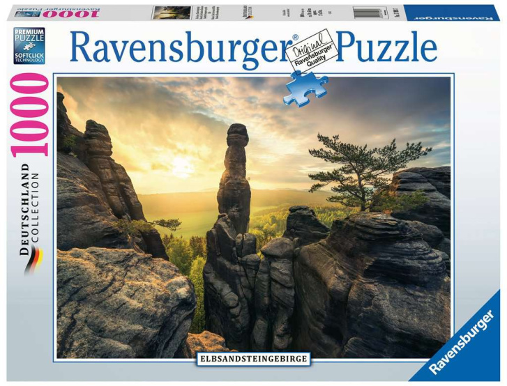 Puzzle 1000 - Labské pískovcové hory