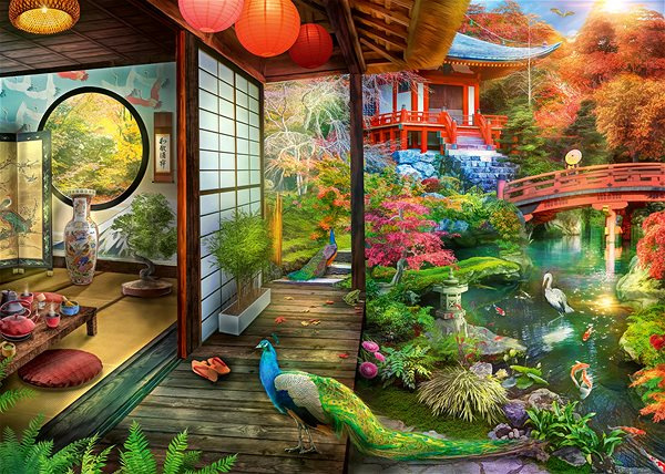 Puzzle 1000 – Japonská zahrada