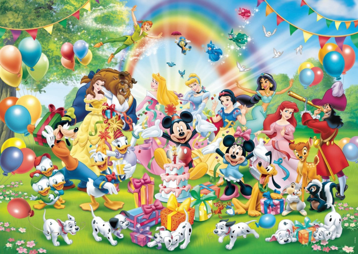 Puzzle 1000 – Disney párty