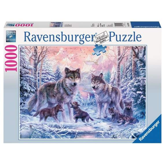 Puzzle 1000 - Vlci