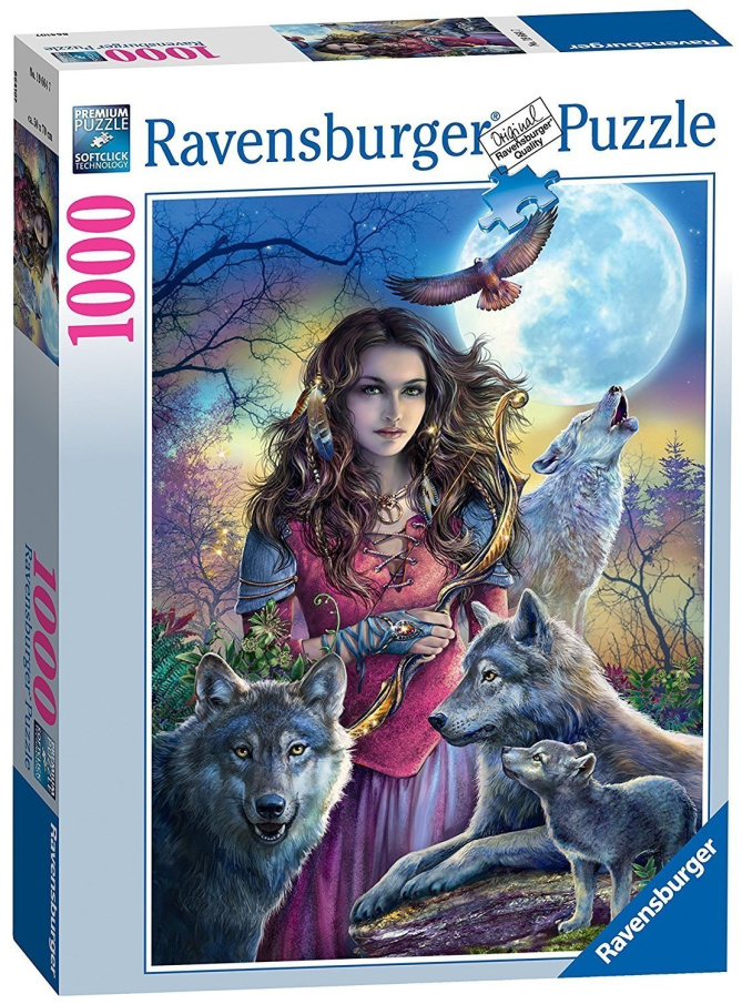 Puzzle 1000 - Patronka vlků
