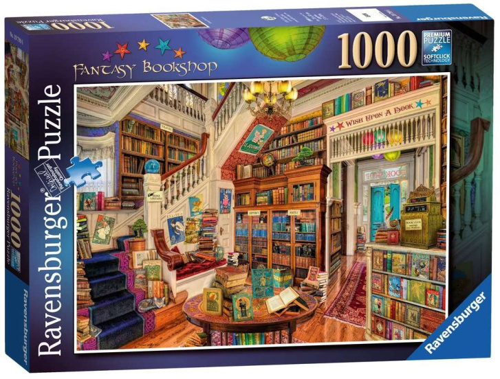 Puzzle 1000 – Obchod s knihami