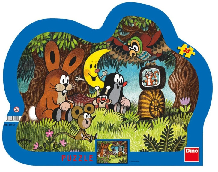 Puzzle 25 – Večer u Krtečka