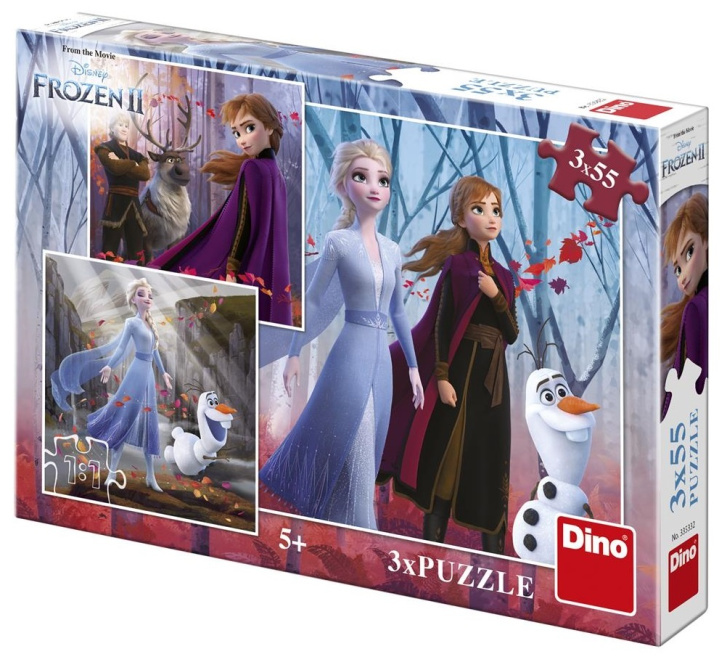 Puzzle 3x55 – Frozen 2