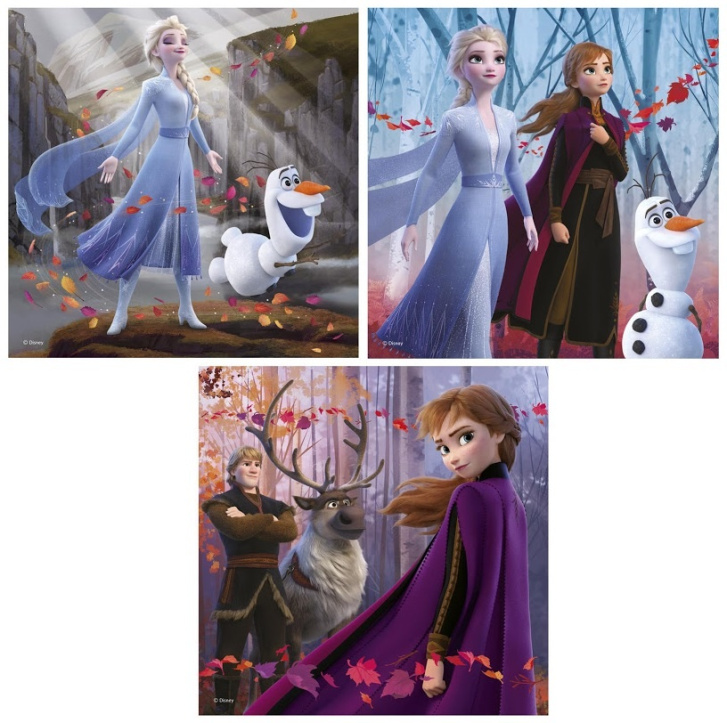Puzzle 3x55 – Frozen 2
