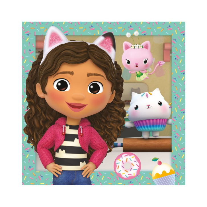 Puzzle 3x55 – Gabby´s Dollhouse