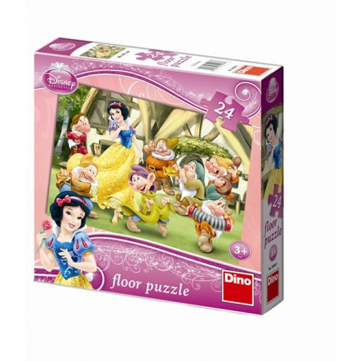 Puzzle 24 – Sněhurka a 7 trpaslíků