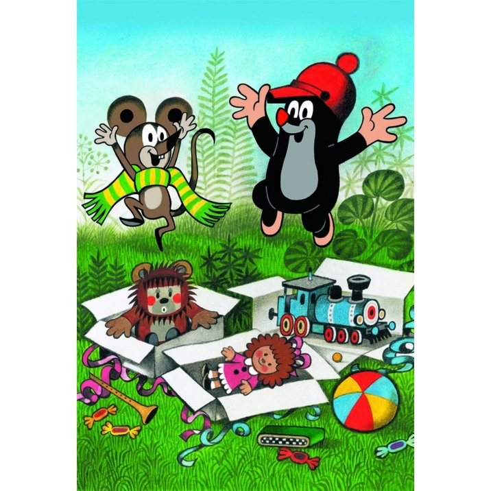 Puzzle Krtek 2 v 1