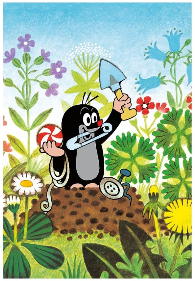 Puzzle 2x48 – Krtek ve volném čase