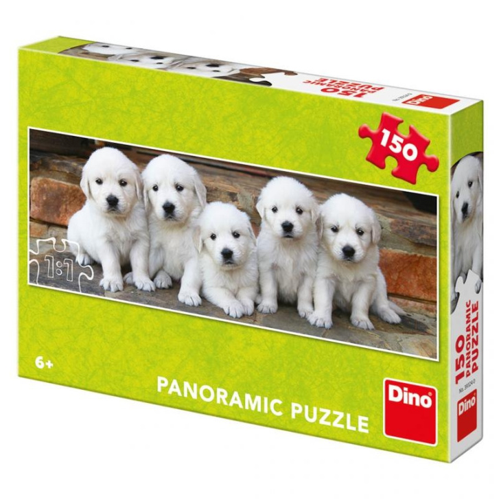 Puzzle 150 - Panorama Štěňátka