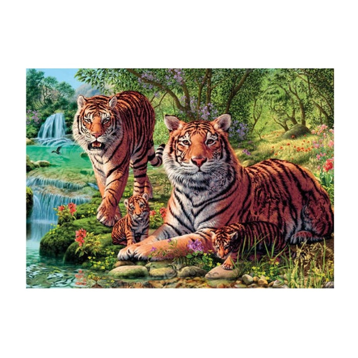 Puzzle - Tygři