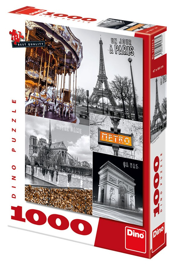 Puzzle 1000 - Paříž