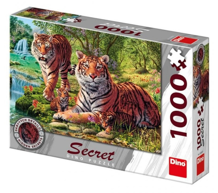 Puzzle 1000 - Tygři