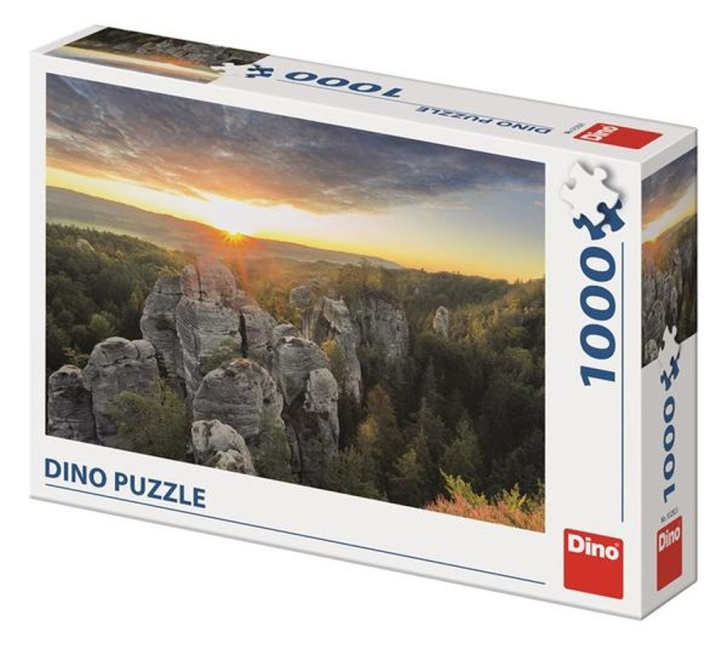 Puzzle 1000 - Skalnaté stěny