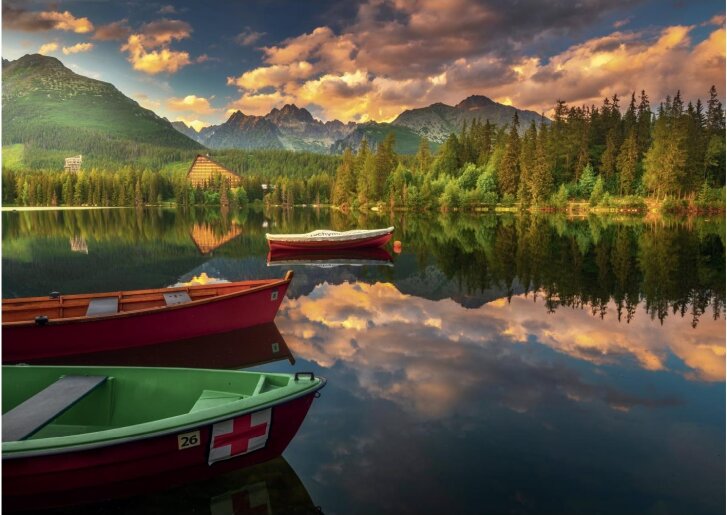 Puzzle 1000 – Štrbské pleso