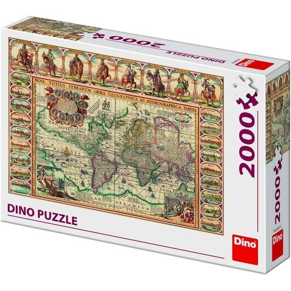 Puzzle 2000 – Historická mapa