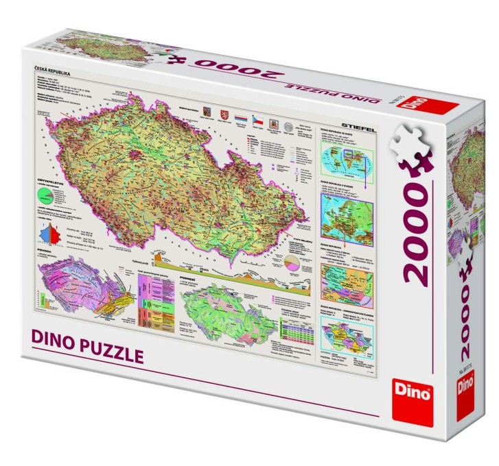 Puzzle 2000 – Mapa Česká republika
