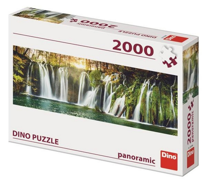 Puzzle 2000 - Panorama Plitvická jezera