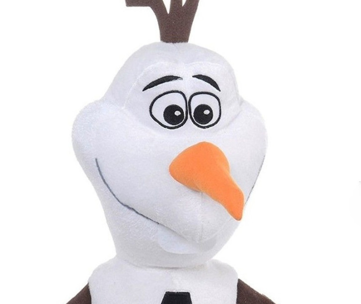 Plyšový sněhulák Olaf