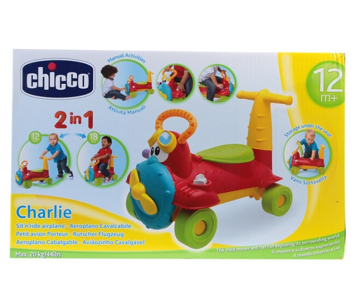 Chicco - Odrážedlo letadlo 2 v 1
