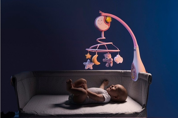 Chicco - Kolotoč Next2Dreams růžový