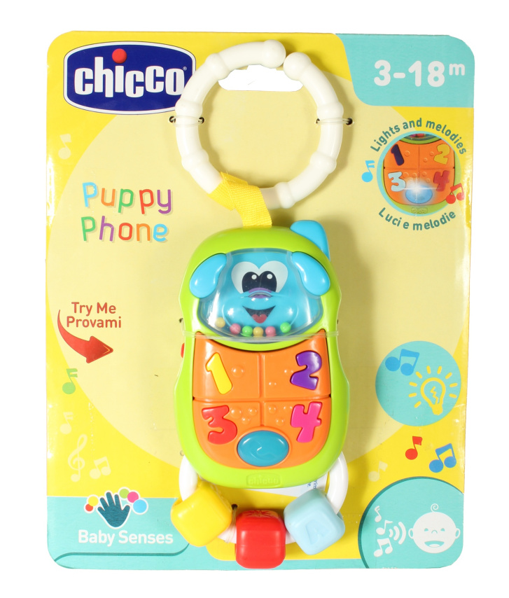 Chicco - Hudební telefon pejsek