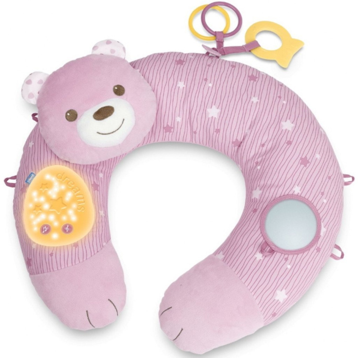 Chicco - Hrací podložka 3 v 1 růžová