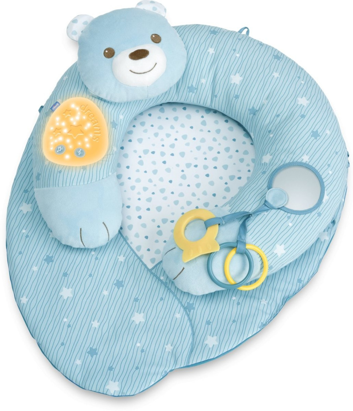 Chicco - Hrací podložka 3 v 1 modrá