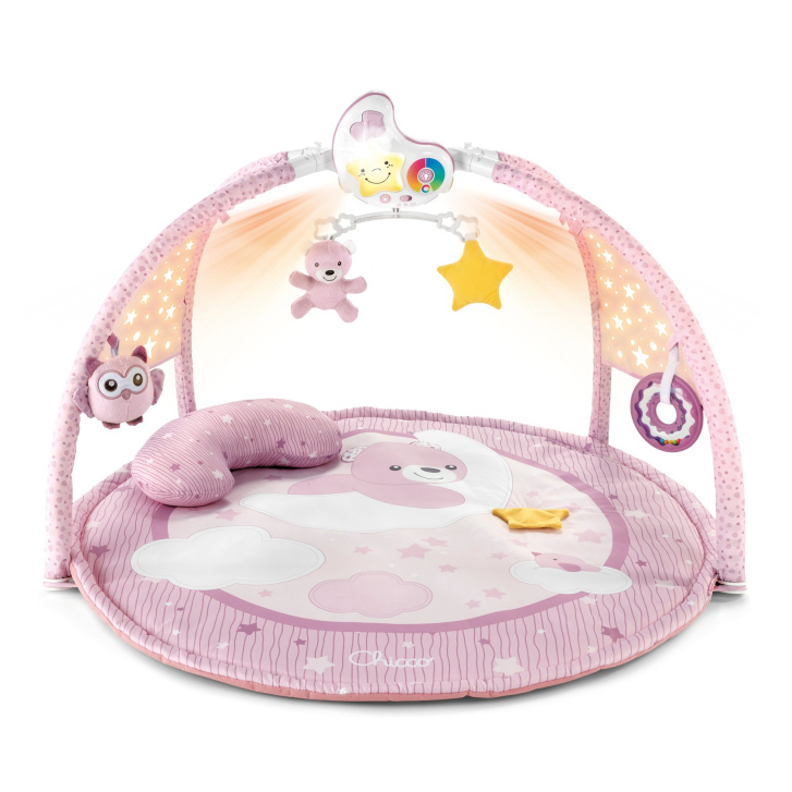 Chicco – Podložka s hrazdičkou růžová