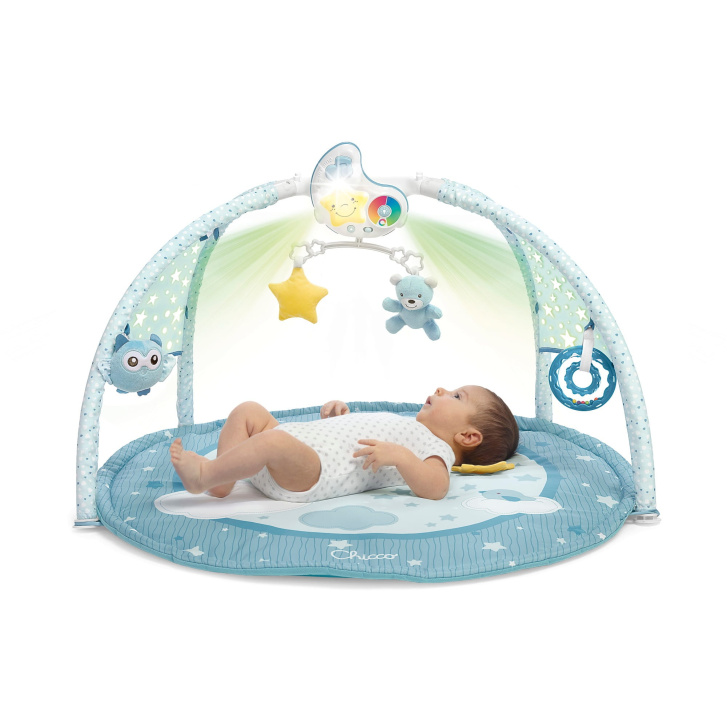 Chicco – Podložka s hrazdičkou modrá